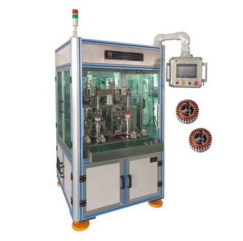 SMG Automatic motor winding machine Brushless motor stator inslot winding machine needle winder for BLDC coil winding