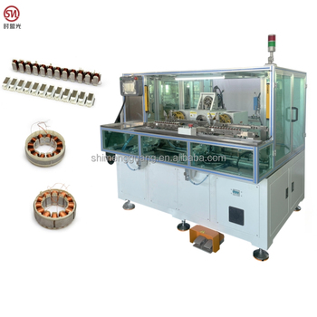 SMG Block Type Stator Winding Machine For High Efficiency Stator Winding Machine Double-Station
