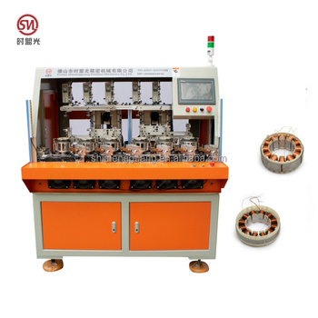 SMG High-efficiency Winding Machine Water Pump Fan Motor 6 Station Stator automatic Inner Winding Equipment