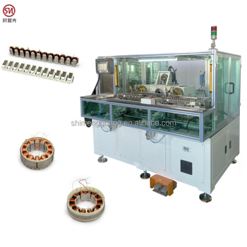 SMG Stepper Motors Fan Motors Unfolded Stator Winding Machineeasy to Operate Cnc Toroidal Transformer Winding Machine