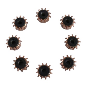 Segmented Slip Ring Commutator Tang Type Commutator Electrical Commutator In A Motor